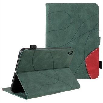Kaksivärinen liitos Täyssuoja Iskunkestävä korttipidike PU-nahkainen tablettikotelo Stand , kuorisuoja iPad minille (2021)