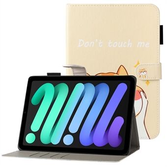 Tyylikäs kuviopainettu magneettikiinnityslompakkomuotoilu, pudotuksenkestävä tabletin kotelo iPad minille (2021)