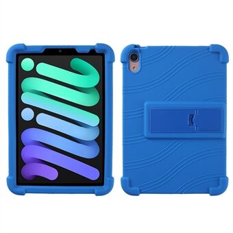 IPad minille (2021) Kickstand Design Anti-Drop Tablet Case Scratch silikonisuojakuori