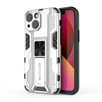 Drop Tested Armor Shockproof Military Hard PC + TPU Bumper Hybrid Protective Cover with Kickstand for Phone 13 6.1 inch