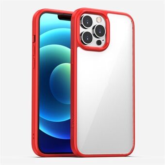 IPAKY Pudotuskestävä PC + TPU Hybrid Case Puhelimen suojakuori iPhone 13 - Red