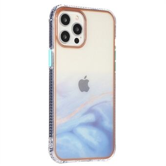 Starry Sea Marble Pattern akryyli + TPU-puhelimen hybridikotelon kansi iPhone 13 6,1 tuumalle