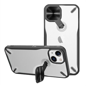 NILLKIN CamShield Series Hard PC + Pehmeä TPU-puhelinkotelon kansi jalustalla iPhone 13 6,1 tuumalle