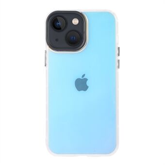 Väriliitosvalo muuttuva akryyli takapaneeli + TPU-kehys 3M pudotuksenkestävä puhelimen kannen suojakuori iPhone 13 6,1 tuumalle
