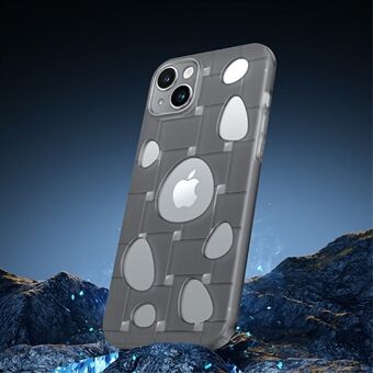 XUNDD iPhone 13:lle 6,1 tuuman pudotuksenkestävä TPU-puhelinkotelo Lämmönpoistoreiät Scratch kansi