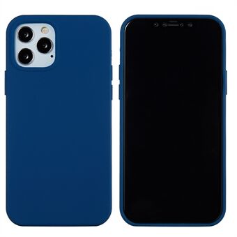 Scratch nestemäinen silikoni, pehmeä puhelinkuori iPhone 13 Pro - Blue