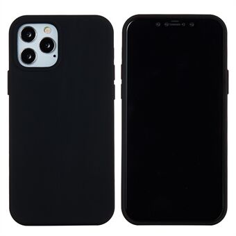 Scratch nestemäinen silikoni, pehmeä puhelinkuori iPhone 13 Pro - Black