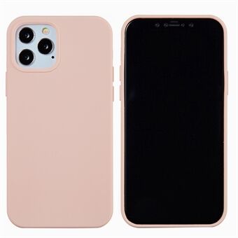 Scratch nestemäinen silikoni, pehmeä puhelinkuori iPhone 13 Pro - Pink