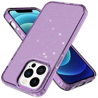 GW18 Crystal Clear Glitter Sparkly Bling pehmeä TPU-kuoren suojus iPhone 13 Pro 6,1 tuumaa