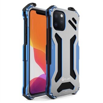 R-JUST Hollow Design alumiininen metallikotelo Iskunkestävä ja kestävä suojakuori iPhone 13 Pro 6,1 tuumaa