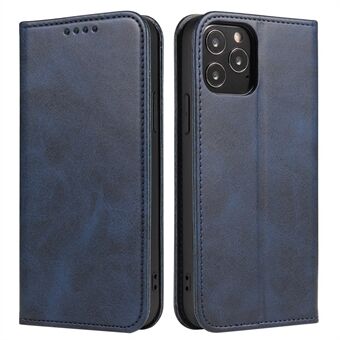 Business-tyylinen nahkainen puhelimen kuorikotelo iPhone 13 Pro - Blue