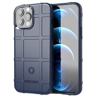 Kestävä Square Grid Design Iskunkestävä TPU-matkapuhelimen takakuori iPhone 13 Pro 6,1 tuumaa