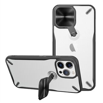 NILLKIN CamShield -sarjan kameran linssisuoja Kickstand PC + TPU Hybrid Phone Shell -kuori iPhone 13 Pro 6,1 tuumaa