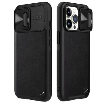 NILLKIN Slide Camera Protector PC + TPU Hybrid Cover -puhelinkotelo iPhone 13 Pro 6,1 tuumaa - musta