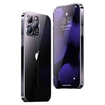 YOOBAO Crystal Clear Series -puhelinkotelo iPhone 13 Pro 6,1 tuumaa, läpinäkyvä silikonipuhelinta suojaava takakuori