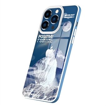 YOOBAO iPhone 13 Pro 6,1 tuuman pudotuksenkestävä TPU-puhelinkotelo Volcano Iceberg Pattern Pattern -tulostus takakansi