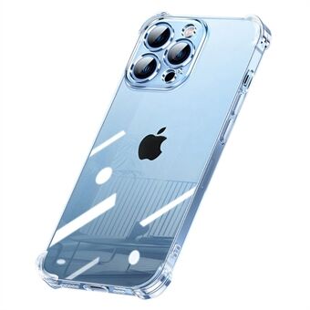 YOOBAO iPhone 13 Pro 6,1 tuuman kirkas pehmeä silikonipuhelinkotelo, neljä kulmaa turvatyynyn suoja Takakansi