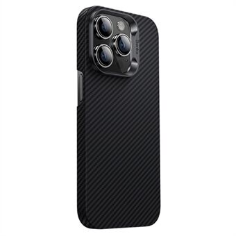 BENKS iPhone 13 Pro 6,1 tuuman hiilikuitukuvioinen mattakuori 600D Kevlar Aramid Fiber -magneettinen puhelimen kansi