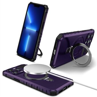 Yhteensopiva MagSafe Charger -puhelinkotelon kanssa iPhone 13 Pro 6,1 tuuman TPU+PC Slim Cover ja Kickstand