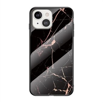 Marmorimuotoinen karkaistu lasi Scratch iskunkestävä kansi iPhone 13 minille 5,4 tuumaa