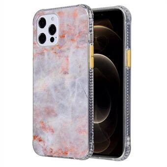 Glaze Marble Pattern akryyli + TPU putoamisen estävä Scratch puhelimen takakuori iPhone 13 minille 5,4 tuumaa