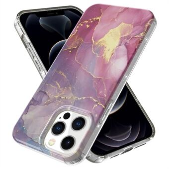 GW18 IMD Glittering Power Marble Pattern -matkapuhelinkotelo iPhone 13 Pro Max 6,7 tuumalle