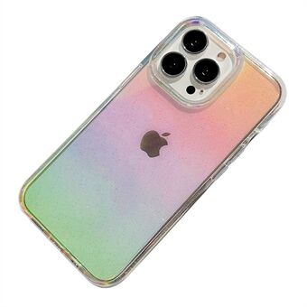 IPhone 13 Pro Max 6,7 tuuman Galvanoitu Glitter Gradient Iskunkestävä puhelinkotelo PC+TPU Scratch puhelimen takakuori
