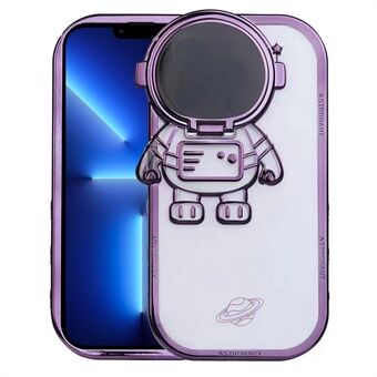 Spaceman Design TPU -puhelinkotelo Phone 13 Pro Max -putoamiselle iskunkestävälle kotelolle, jossa kameran linssin suojus