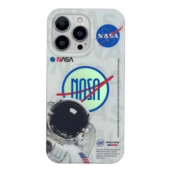Pudotusta estävä PC+TPU-kuori iPhone 13 Pro Max Astronaut -kuvioiden tulostamiselle Yhteensopiva MagSafe-puhelinkotelon kanssa