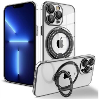 Kickstand-kotelo iPhone 13 Pro Max 6,7 tuuman PC+TPU-puhelimen suojakuorelle Iskunkestävä puhelinkotelo, yhteensopiva MagSafen kanssa