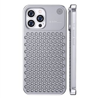 IPhone 13 Pro Max lämpöä hajottavalle puhelimen suojus alumiiniseokselle + silikoni ontto reikäkotelo