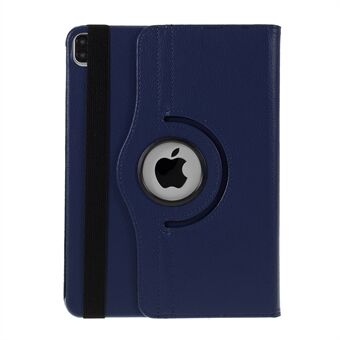 Litchi Skin 360 Degree Rotating Protective Stand Cover with Elastic Band for iPad Air (2020)/Air (2022) / iPad Pro 11-inch (2021) / (2020) / (2018)