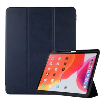 IPad Pro 11-tuumainen (2021) / (2020) / (2018) / iPad Air (2020) / (2022) Texture PU-nahkainen kynäkotelo kolminkertainen Stand Auto Wake / Sleep tabletin kuori