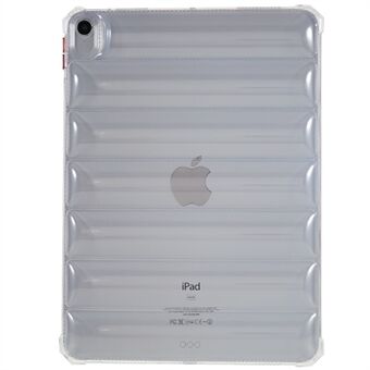 Pehmeä TPU-tablettikotelo iPad Airille (2020) / (2022), Airbag Down Jacket Design Pudotuksenkestävä läpinäkyvä tabletin kansi