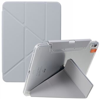 MUTURAL Origami- Stand iPad Airille (2020) / (2022), PU-nahkainen tabletin suojakuori irrotettavalla kynätelineellä