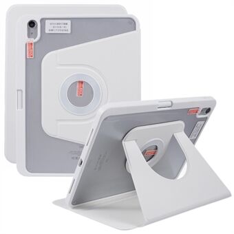 iPad Air (2022) -suojakotelo, jossa seisontatuki, keinonahkaa, magneettinen irrotettava tabletin kansi ja kynäpidike
