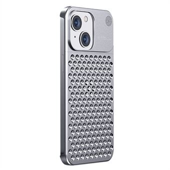 Scratch lämpöä haihduttava puhelinkotelo iPhone 14:lle reunaton alumiiniseoksesta valmistettu puhelimen suojakuori