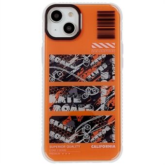 MUTURAL Camouflage Series iPhone 14:lle pudotuksenkestävä suojakotelo Creative Pattern PC+TPU-puhelimen kansi