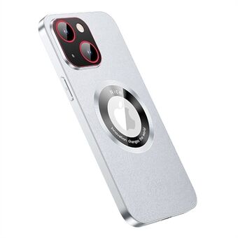 RH05 suojakuori iPhone 14 magneettiselle puhelinkuorelle PU-nahkapäällysteinen pehmeä TPU PC-kotelo