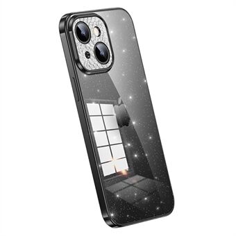 SULADA Glitter puhelinkuori iPhone 14:lle, tekojalokivi Decor Galvanointipuhelimen TPU-kuori