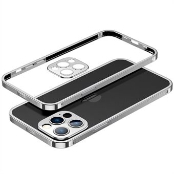 IPhone 14 Pro :lle alumiiniseoksesta valmistettu puhelimen suojakuori + kameran linssin suojus galvanoitu metallikehys