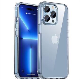 IPAKY Clear Phone Case iPhone 14 Pro 6,1 tuumalle, iskunkestävä matkapuhelimen puskurin suoja