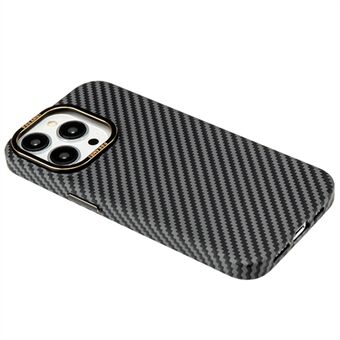 DGKAMEI iPhone 14 Pro Pudotusta estävä hiilikuitukuvioinen puhelinkotelo Ultraohut suojakuori