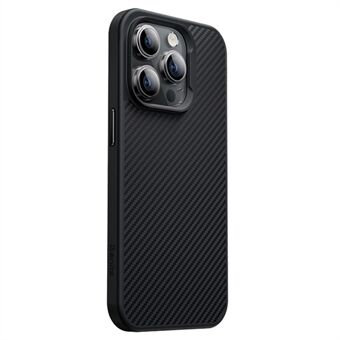 BENKS iPhone 14 Pro Matte -puhelinkotelolle 600D Kevlar Aramid Fiber + TPU + PC:n pudotussuoja magneettisuoja