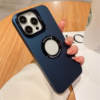 IPhone 14 Pro Matte PC Phone Case Logo View Design Kameran linssin kehys Kickstand Iskunkestävä kansi