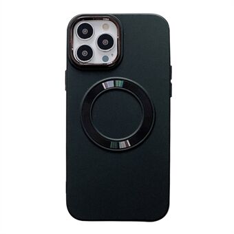 IPhone 14 Pro Magneettiselle TPU-kotelolle Nestemäinen silikonitekstuuri Galvanointikameran kehyksen suojakotelo
