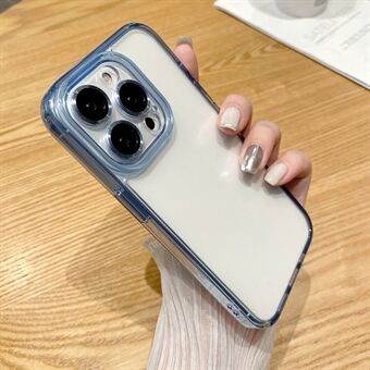 iPhone 14 Pro -kotelon naarmuja kestävä kirkas TPU+PC-puhelinkotelo linssikalvolla