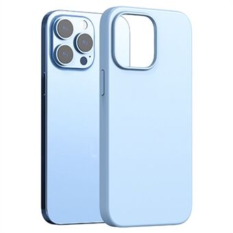 AZEADA iPhone 14 Plus Color -sarjan silikonipuhelinkotelolle Iskunkestävä puhelimen takakuori