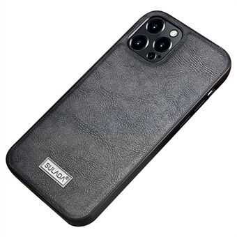 SULADA iPhone 14 Pro Max 6,7 tuuman Crazy Horse Texture -kuori PU-nahkapäällysteinen TPU + PC-pudotuksenkestävä matkapuhelinkotelo