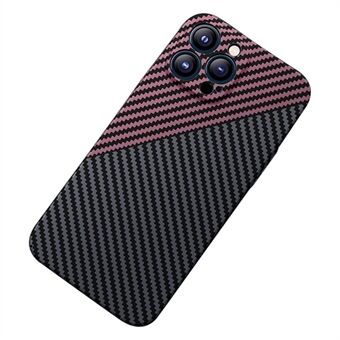 IPhone 14 Pro Max 6,7 tuuman hiilikuitukuvioinen mattapuhelinkotelo Kevyt ohut iskunkestävä takakansi